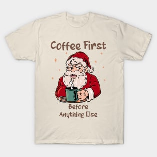 COFFEE WITH SANTA T-Shirt